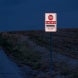 Road Spike Aluminum Sign (HIP Reflective)