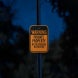 Warning Private Property Aluminum Sign (HIP Reflective)