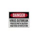 OSHA Virus Outbreak Decal (EGR Reflective)