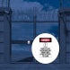 Protected By Razor Wire Decal (EGR Reflective)