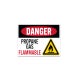 OSHA Propane Gas Decal (Non Reflective)