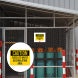 Satellite Waste Accumulation Decal (Non Reflective)