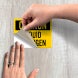OSHA Liquid Nitrogen Decal (Non Reflective)