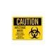 Infectious Waste Decal (Non Reflective)