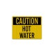 OSHA Hot Water Decal (EGR Reflective)