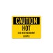 OSHA Use Heat Resistant Gloves Decal (Non Reflective)