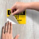 OSHA Use Heat Resistant Gloves Decal (Non Reflective)