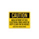 OSHA Electrical Panel Area Decal (Non Reflective)