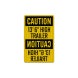 OSHA Rearview Mirror Decal (EGR Reflective)