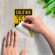 OSHA Rearview Mirror Decal (EGR Reflective)