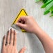 ISO Warning Beware Of Rattlesnakes Decal (Non Reflective)