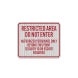 Authorized Personnel Only Beyond This Point Aluminum Sign (HIP Reflective)