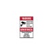 Bilingual Audio & Video Surveillance Decal (Non Reflective)