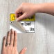 ANSI Caution Maximum Load Capacity Decal (Non Reflective)