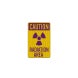 Radiation Area Aluminum Sign (EGR Reflective)