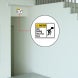 ANSI Low Ceiling Watch Your Head Decal (Non Reflective)