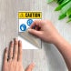 ANSI Face Shield Apron & Rubber Gloves Required Decal (Non Reflective)