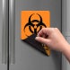No Food Or Drink Storage In This Freezer Magnetic Sign (Non Reflective)
