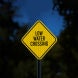 Low Water Crossing Aluminum Sign (EGR Reflective)