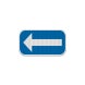 Parking Arrow Aluminum Sign (EGR Reflective)