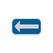 Parking Arrow Aluminum Sign (HIP Reflective)