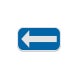 Parking Arrow Aluminum Sign (Diamond Reflective)