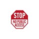 MUTCD Stop Aluminum Sign (Diamond Reflective)