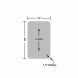 Parking For Building Maintenance Personnel Aluminum Sign (EGR Reflective)