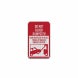 No Parking Do Not Block Dumpster Aluminum Sign (EGR Reflective)
