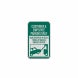 Customer & Employee Parking Only Aluminum Sign (HIP Reflective)