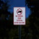 No Trucks Over Aluminum Sign (HIP Reflective)