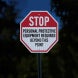 Stop PPE Required Aluminum Sign (HIP Reflective)