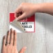 Keep Doors Closed Decal (Non Reflective)