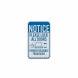Notice Please Lock All Doors Aluminum Sign (EGR Reflective)