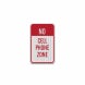 Mobile Phone Prohibited Aluminum Sign (EGR Reflective)
