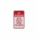 No Trespassing We Are Tired Of Hiding The Bodies Aluminum Sign (HIP Reflective)
