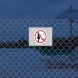 Fishing Prohibited On The Lockout Deck Decal (Non Reflective)