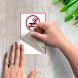 No Smoking No E-Cigarettes Decal (Non Reflective)
