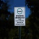 Place Extinguished Cigarettes Aluminum Sign (EGR Reflective)