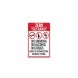 No Smoking No Alcohol No Drugs Decal (Non Reflective)