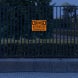 Admittance Authorized Personnel Aluminum Sign (HIP Reflective)