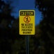 OSHA This Is Not A Pedestrian Walkway Aluminum Sign (EGR Reflective)