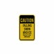 Falling Snow & Ice Park At Your Own Risk Aluminum Sign (EGR Reflective)