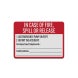 Use Emergency Pump Shut Off Aluminum Sign (Diamond Reflective)