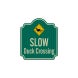 Slow Duck Crossing Aluminum Sign (HIP Reflective)