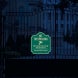 This Property Is Protected By Video Surveillance  Aluminum Sign (HIP Reflective)