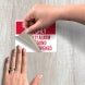 Fire & Emergency Exit Only  Decal (Non Reflective)