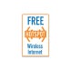 WIFI Internet Hotspot Decal (Non Reflective)