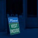 Please Visit Inside Corflute Sign (Reflective)
