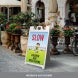 Slow Children & Dogs Playing Corflute Sign (Non Reflective)